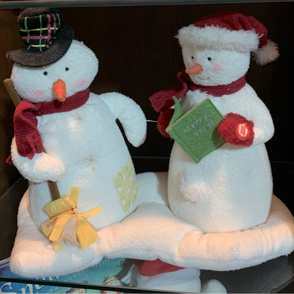 Hallmark 2003 Mr & Mrs Singing Snowmen COLLECTION SERIES